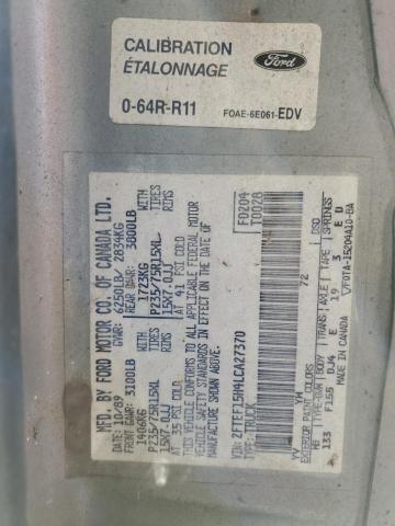 Photo 10 from auction – 1990 FORD F150 with VIN 2FTEF15H4LCA27370