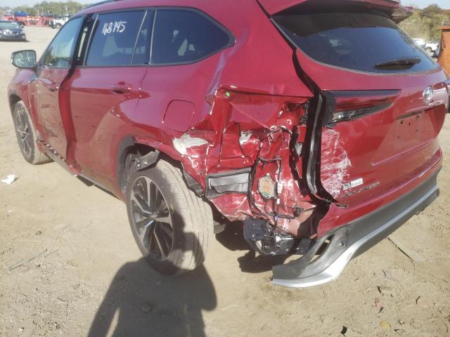Photo 9 from auction – 2022 TOYOTA HIGHLANDER with VIN 5TDLZRBHXNS203069
