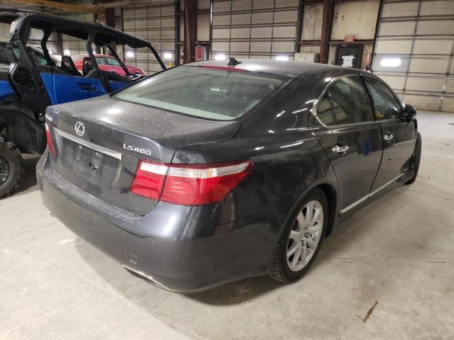 Photo 4 from auction – 2009 LEXUS LS 460 with VIN JTHCL46F295002693