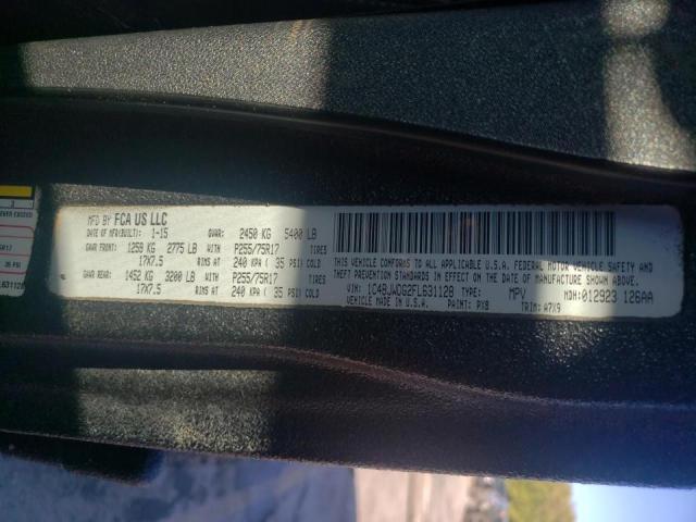 Photo 10 from auction – 2015 JEEP WRANGLER U with VIN 1C4BJWDG2FL631128