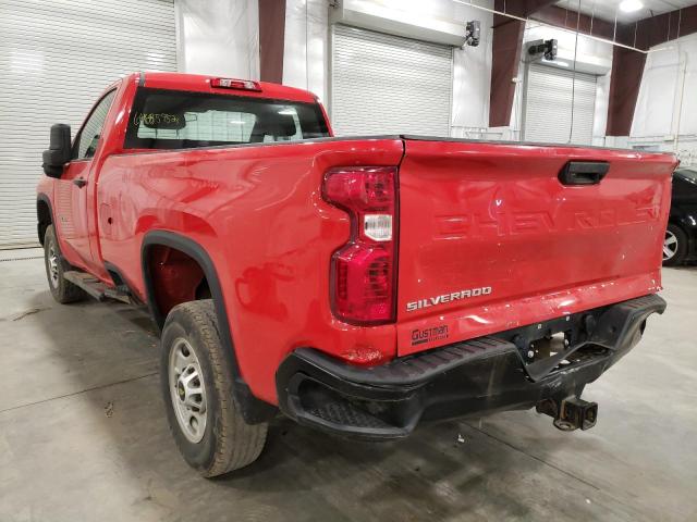 Photo 3 from auction – 2020 CHEVROLET SILVERADO with VIN 1GC0WLE71LF209268