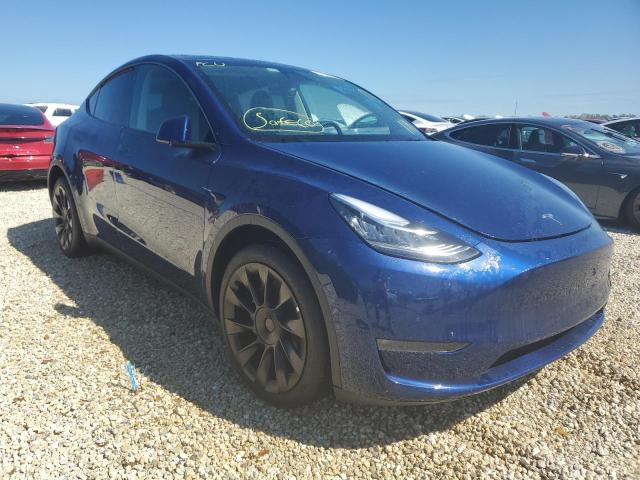 TESLA MODEL Y 2022 with VIN 7SAYGDEE2NF437276 - Photo from auction