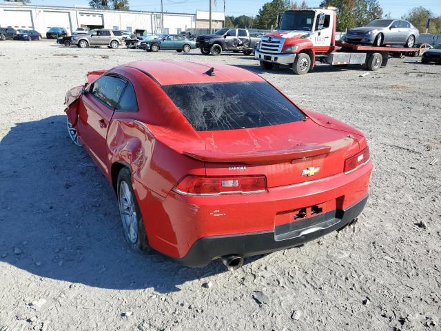 Photo 3 from auction – 2015 CHEVROLET CAMARO LS with VIN 2G1FB1E32F9197452