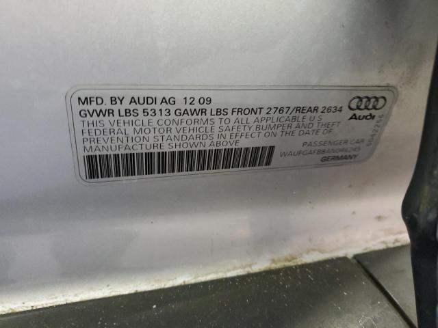 Photo 10 from auction – 2010 AUDI A6 PREMIUM with VIN WAUFGAFB8AN046245