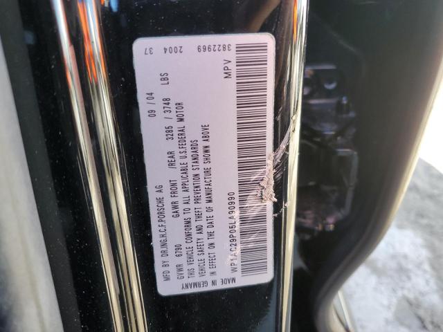 Photo 10 from auction – 2005 PORSCHE CAYENNE TU with VIN WP1AC29P05LA90990