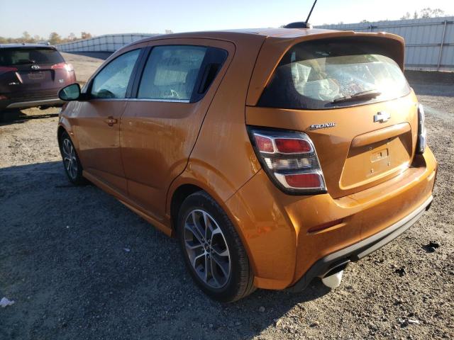 Photo 3 from auction – 2017 CHEVROLET SONIC LT with VIN 1G1JD6SH2H4150381
