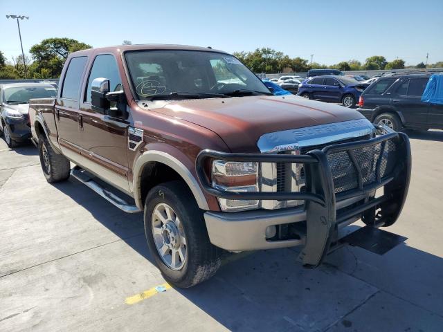 FORD F250 SUPER 2008 with VIN 1FTSW21R08EA25012 - Photo from auction