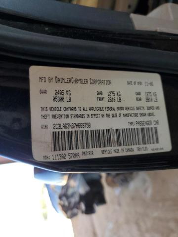 Photo 10 from auction – 2007 CHRYSLER 300C with VIN 2C3LA63H37H669758