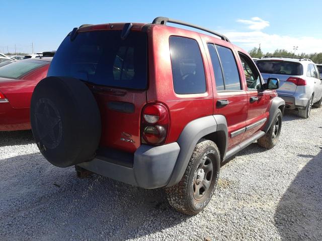 Photo 4 from auction – 2007 JEEP LIBERTY SP with VIN 1J4GL48K07W522034