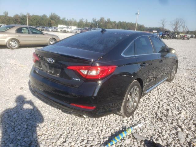 Photo 4 from auction – 2016 HYUNDAI SONATA SPO with VIN 5NPE34AFXGH299792