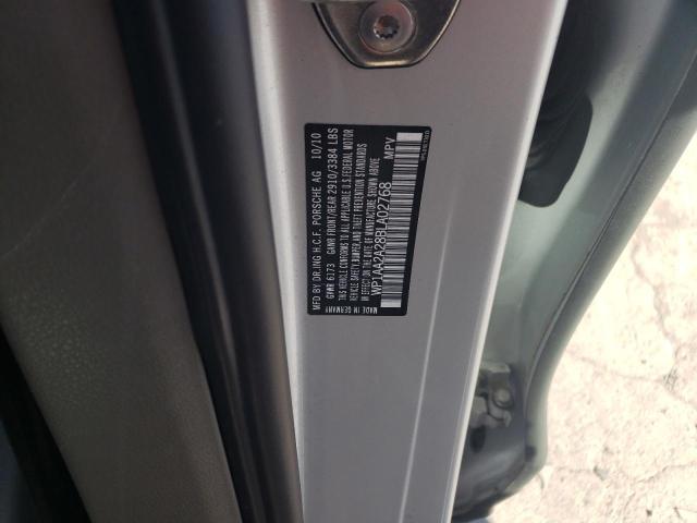 Photo 10 from auction – 2011 PORSCHE CAYENNE with VIN WP1AA2A28BLA02768