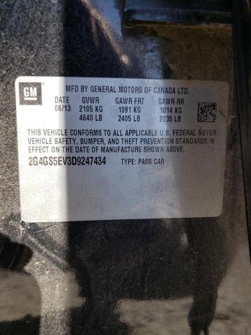 Photo 10 from auction – 2013 BUICK REGAL PREM with VIN 2G4GS5EV3D9247434