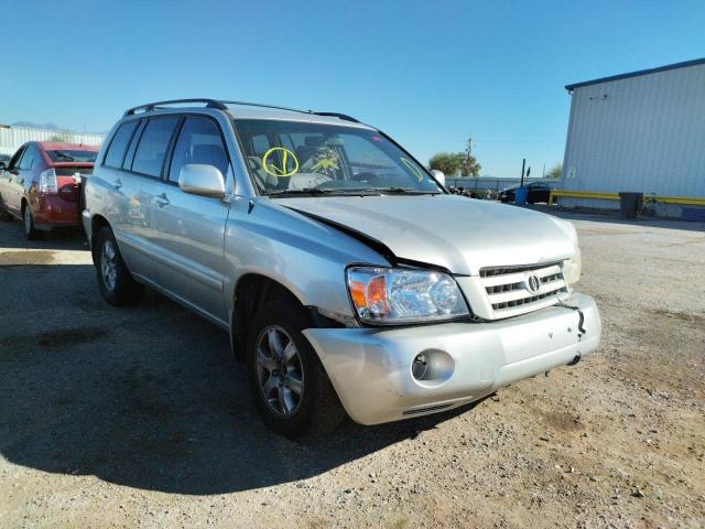 TOYOTA HIGHLANDER 2006 with VIN JTEDP21A460092427 - Photo from auction