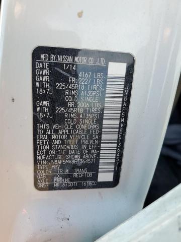 Photo 10 from auction – 2014 NISSAN JUKE S with VIN JN8AF5MV8ET364571