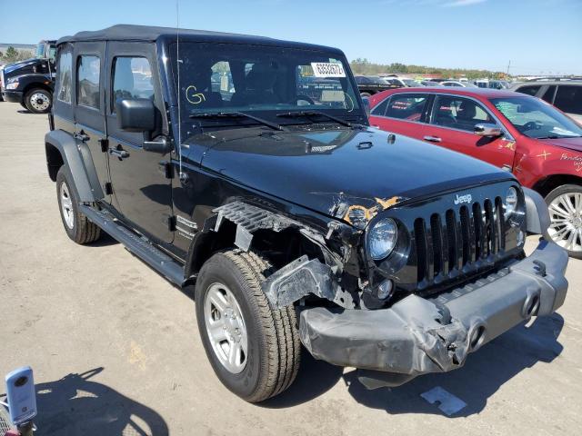 JEEP WRANGLER U 2018 with VIN 1C4BJWDGXJL896923 - Photo from auction