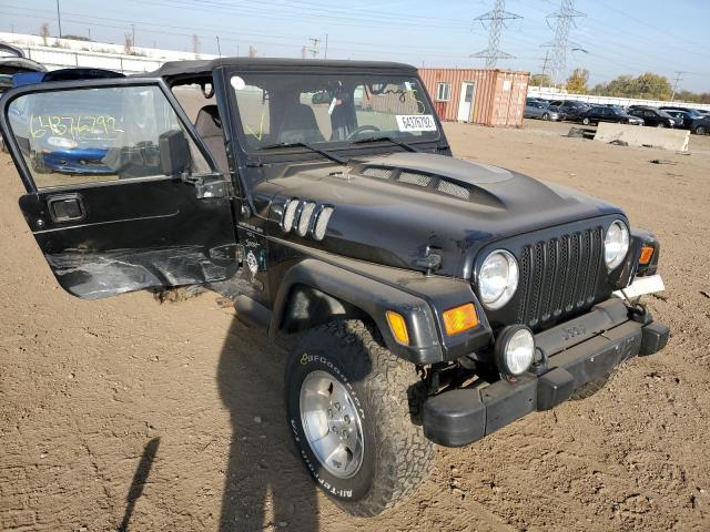 JEEP WRANGLER J 2001 with VIN 1J4FA49S71P326352 - Photo from auction