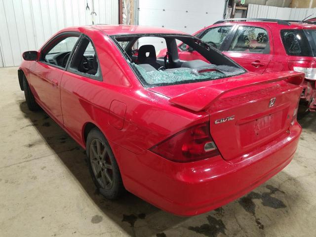 Photo 3 from auction – 2002 HONDA CIVIC EX with VIN 1HGEM22072L078474