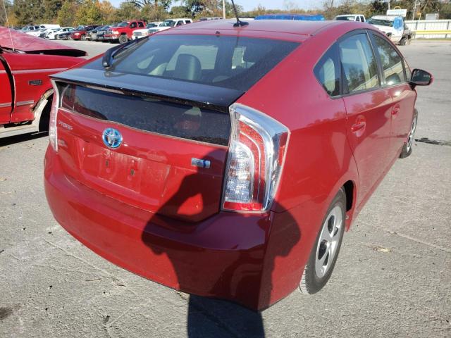 Photo 4 from auction – 2015 TOYOTA PRIUS with VIN JTDKN3DU0F1996556
