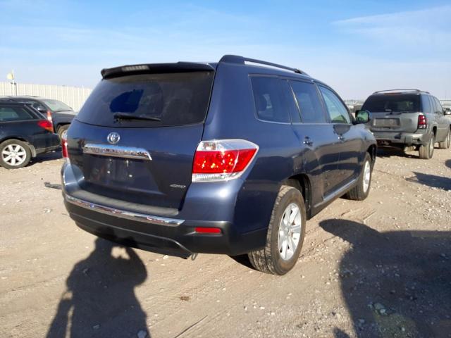 Photo 4 from auction – 2013 TOYOTA HIGHLANDER with VIN 5TDBK3EH0DS219188