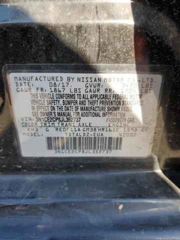 Photo 10 from auction – 2018 NISSAN VERSA NOTE with VIN 3N1CE2CP8JL352737