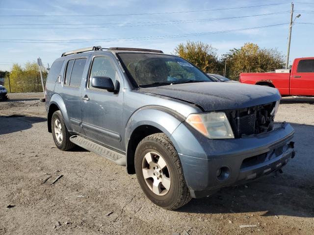 NISSAN PATHFINDER 2005 with VIN 5N1AR18W75C738243 - Photo from auction