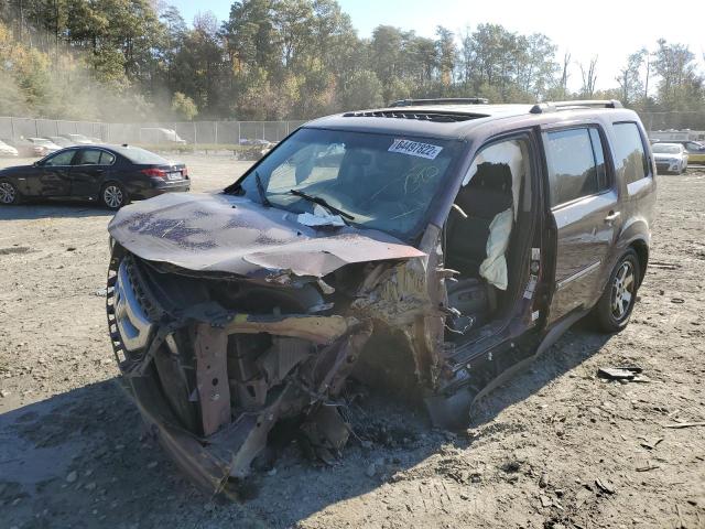 Photo 2 from auction – 2010 HONDA PILOT TOUR with VIN 5FNYF3H98AB021168