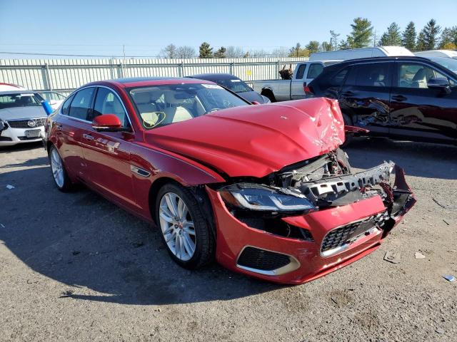 JAGUAR XF SE 2021 with VIN SAJBG4FX7MCY89062 - Photo from auction
