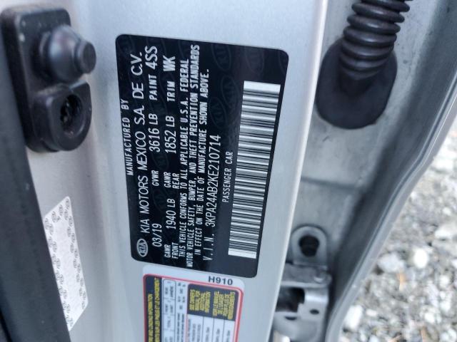Photo 10 from auction – 2019 KIA RIO S with VIN 3KPA24AB2KE210714