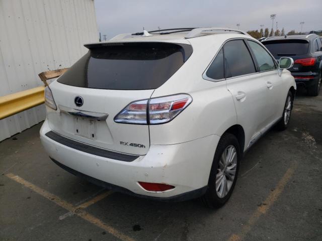 Photo 4 from auction – 2011 LEXUS RX 450 with VIN JTJBC1BA8B2036745