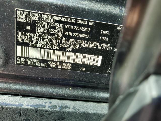 Photo 10 from auction – 2020 TOYOTA RAV4 LE with VIN 2T3H1RFV0LC034397