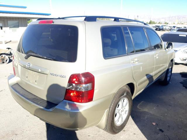 Photo 4 from auction – 2002 TOYOTA HIGHLANDER with VIN JTEGF21A920036428