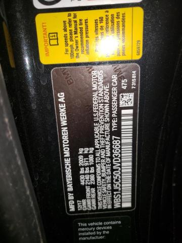 Photo 10 from auction – 2018 BMW M2 with VIN WBS1J5C50JVD36687
