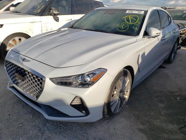 Photo 2 from auction – 2021 GENESIS G70 with VIN KMTG64LA3MU067152