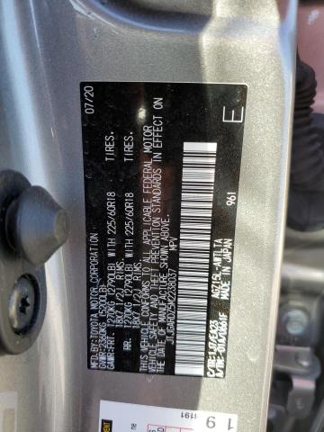 Photo 10 from auction – 2021 LEXUS NX 300 BAS with VIN JTJGARDZ5M2238037