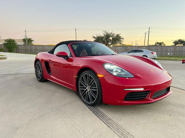 PORSCHE BOXSTER BA 2022 with VIN WP0CA2A83NS205334 - Photo from auction