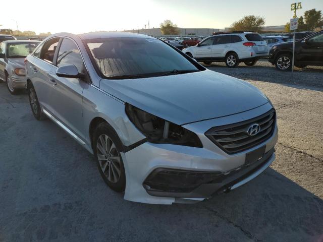 HYUNDAI SONATA SPO 2015 with VIN 5NPE34AF3FH102301 - Photo from auction
