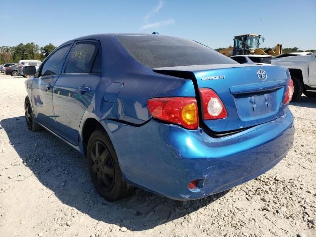 Photo 3 from auction – 2009 TOYOTA COROLLA BA with VIN 1NXBU40E79Z164380