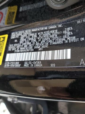 Photo 10 from auction – 2010 LEXUS RX 350 with VIN 2T2BK1BA4AC067394
