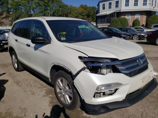 Photo 1 from auction – 2016 HONDA PILOT LX with VIN 5FNYF6H1XGB088018