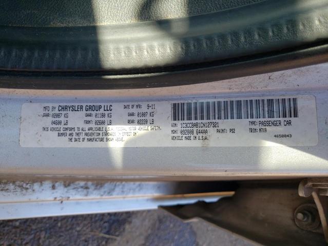 Photo 10 from auction – 2012 CHRYSLER 200 LX with VIN 1C3CCBAB1CN127321