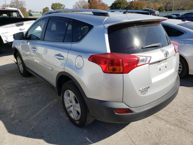 Photo 3 from auction – 2014 TOYOTA RAV4 LE with VIN JTMZFREVXEJ022703