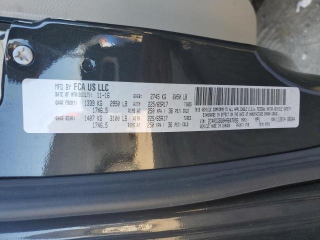 Photo 10 from auction – 2017 DODGE GRAND CARA with VIN 2C4RDGBG0HR647093