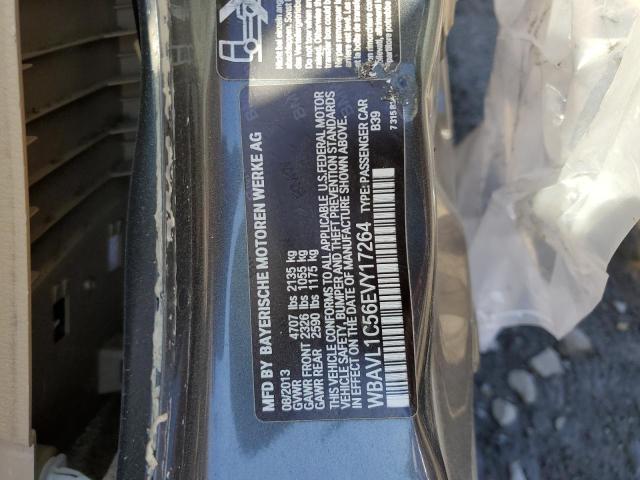 Photo 10 from auction – 2014 BMW X1 XDRIVE2 with VIN WBAVL1C56EVY17264