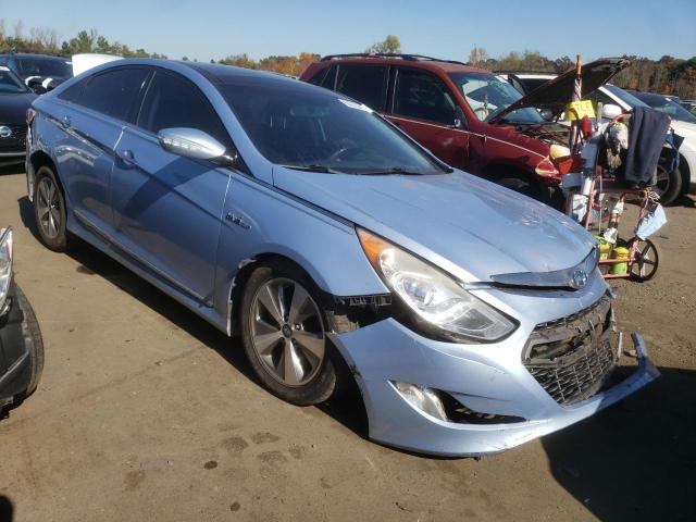 HYUNDAI SONATA HYB 2011 with VIN KMHEC4A45BA018170 - Photo from auction