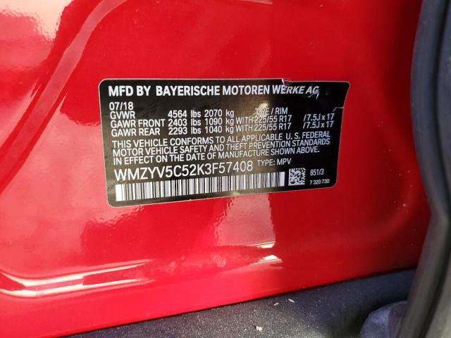 Photo 10 from auction – 2019 MINI COOPER COU with VIN WMZYV5C52K3F57408