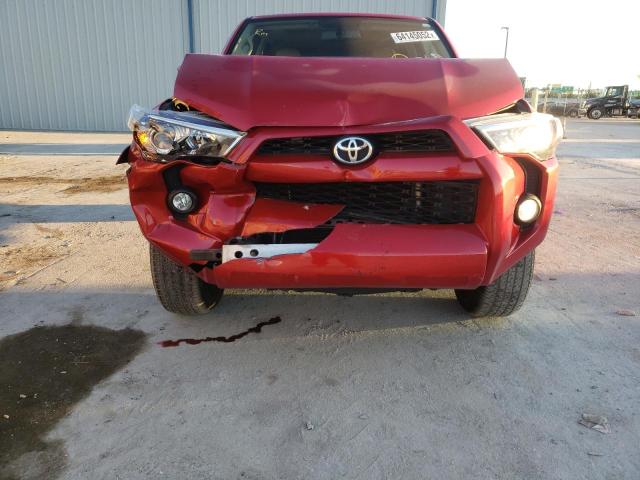Photo 9 from auction – 2018 TOYOTA 4 RUNNER with VIN JTEZU5JR1J5170275