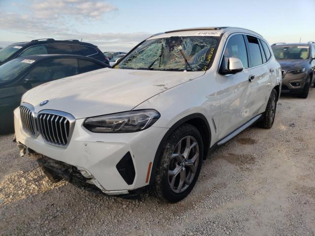 Photo 2 from auction – 2022 BMW X3 with VIN 5UX43DP07N9J57130