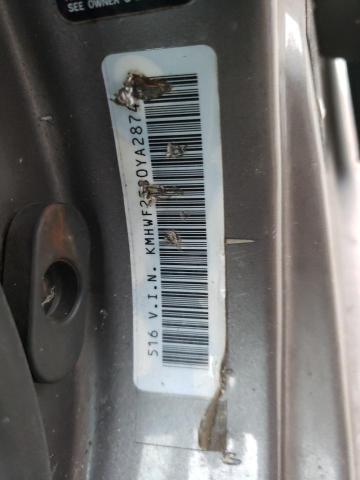 Photo 10 from auction – 2000 HYUNDAI SONATA GL with VIN KMHWF25S0YA287436