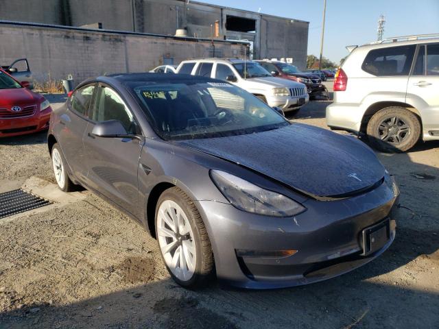 TESLA MODEL 3 2022 with VIN 5YJ3E1EA7NF186389 - Photo from auction