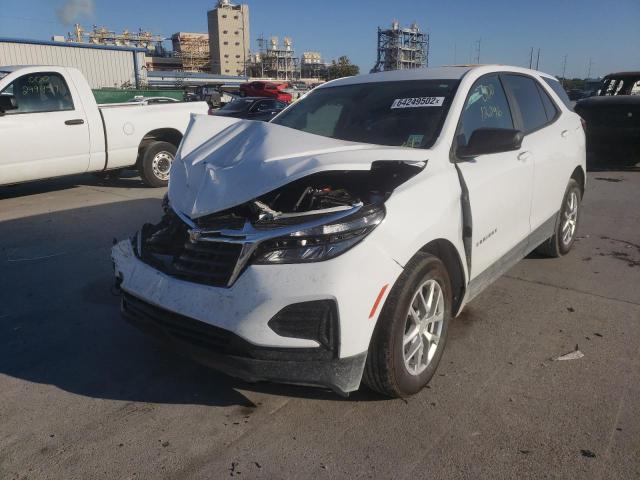 Photo 2 from auction – 2022 CHEVROLET EQUINOX LS with VIN 3GNAXHEVXNS115795
